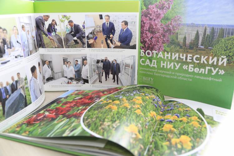 В НИУ «БелГУ» издана книга о ботаническом саде События НИУ «БелГУ» в ниу «белгу» издана книга о ботаническом саде