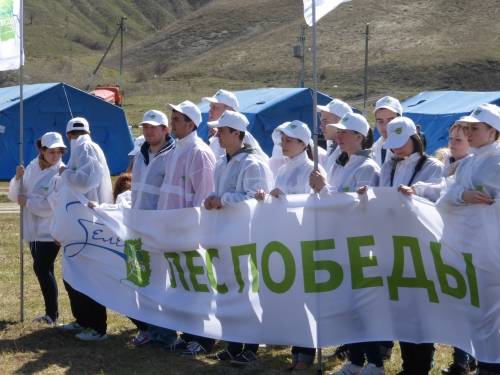 Студенты НИУ «БелГУ» посадили лес Победы События НИУ «БелГУ» студенты ниу «белгу» посадили лес победы