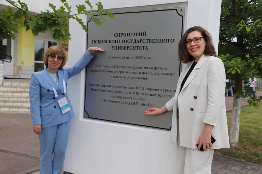 Белгородская сирень украсит территории университетов в Нижнем Новгороде и Пскове События НИУ «БелГУ» белгородская сирень украсит территории университетов в нижнем новгороде и пскове