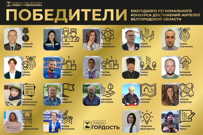 Представители НИУ «БелГУ» стали победителями регионального конкурса «Наша гордость» События НИУ «БелГУ» представители ниу «белгу» стали победителями регионального конкурса «наша гордость»